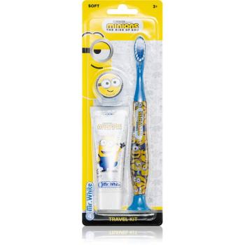 Minions Travel Kit set pentru îngrijirea dentară 3y+ (pentru copii)