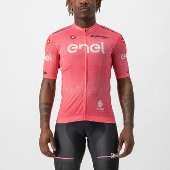 
                 CASTELLI Tricou de ciclism cu mânecă scurtă - GIRO D&#039;ITALIA 2022 - roz  
            