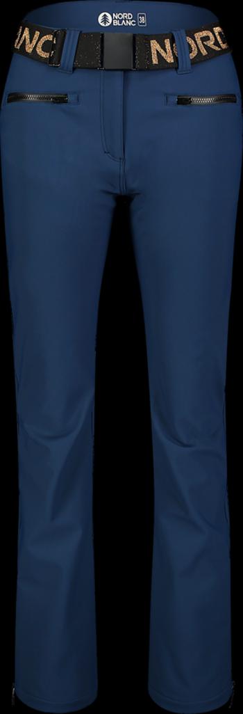 Softshell pentru femei pantaloni de schi Nordblanc Apropiindu-se albastru NBFPL7561_MHZ