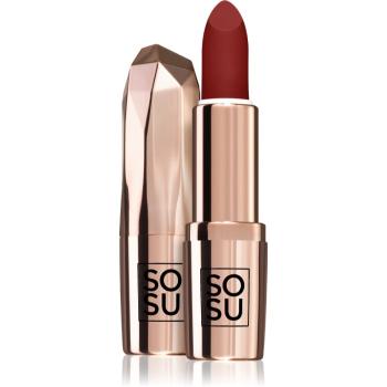 SOSU Cosmetics Let Them Talk ruj cu persistență îndelungată cu efect mat culoare Seduction 3,5 g