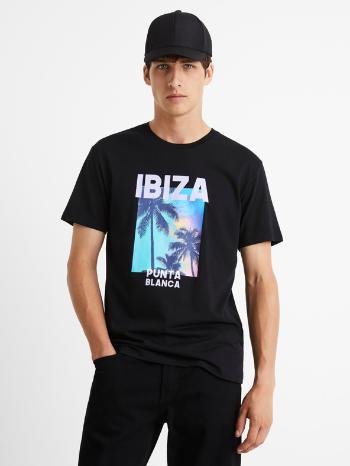 Celio Cesouth Ibiza Tricou Negru