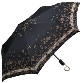 Esprit Umbrelă pliabilă pentru femei Poetry Flower 58632 Black