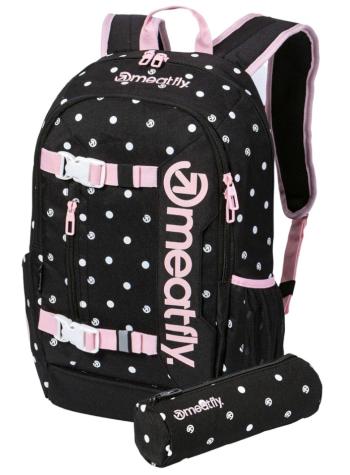 Meatfly Rucsac Basejumper Black Dots