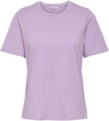 ONLY Tricou pentru femei ONLNEW ONLY Regular Fit 15256961 Lilac Breeze XS