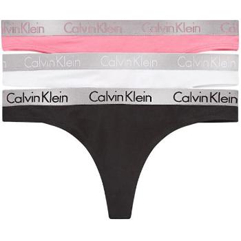 Calvin Klein 3 PACK - tanga pentru femei QD3560E-M8C L