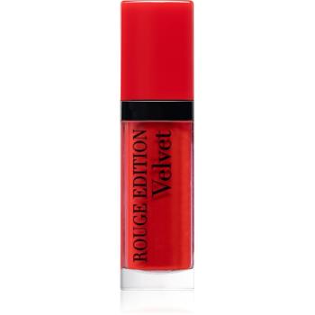 Bourjois Rouge Edition Velvet ruj de buze lichid cu efect matifiant culoare 01 Personne Ne Rouge! 7.7 ml