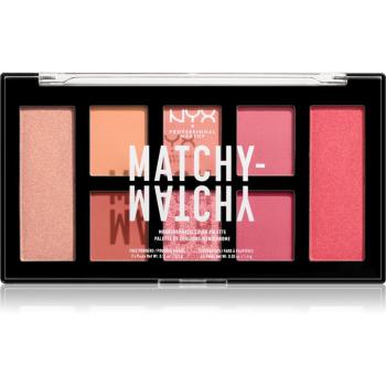 NYX Professional Makeup Matchy-Matchy paletă cu farduri de ochi culoare 02 Melon 15 g
