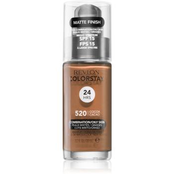 Revlon Cosmetics ColorStay™ machiaj matifiant de lungă durată pentru ten gras și mixt culoare 520 Cocoa 30 ml