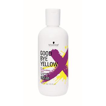 Schwarzkopf Professional Șampon pentru neutralizarea tonurile galbene  si parul cu melir Goodbye Yellow 300 ml