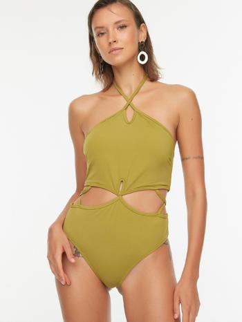 Trendyol Costum de baie întreg Verde