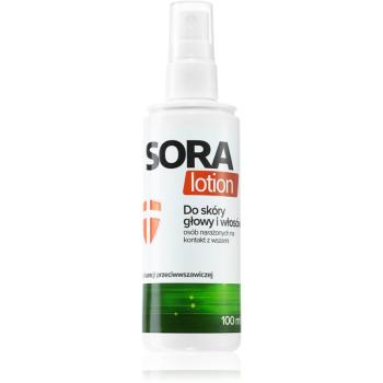 SORA Lotion do skóry głowy i włosów spray pentru scalp iritat 100 ml