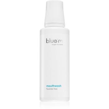 Blue M Oxygen for Health Fluoride Free apă de gură fara flor 250 ml