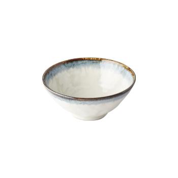 Bol din ceramică pentru udon MIJ Aurora, ø 20 cm, alb