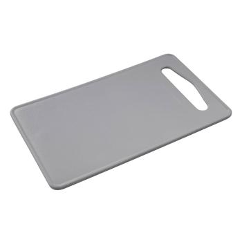 Tocător din plastic Fackelmann Eco, 23,6 x 13,8 cm, gri