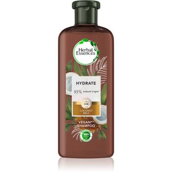 Herbal Essences 90% Natural Origin Hydrate șampon pentru păr Coco Milk 400 ml