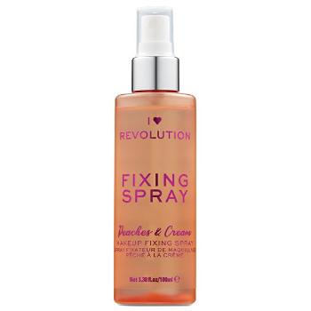 I Heart Revolution Spray fixativ pentru make-up de caise (Peaches & Cream Fixing Spray) 100 ml