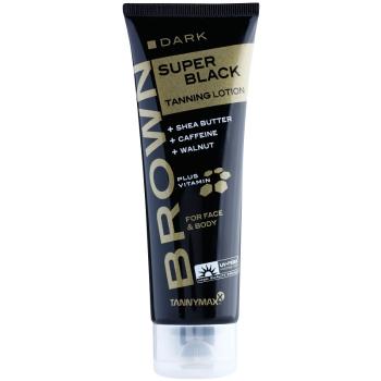 Tannymaxx Brown Super Black Dark Crema de bronzare la solar 125 ml