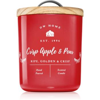 DW Home Farmhouse Crisp Apple & Pear lumânare parfumată 241 g
