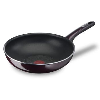 Tigaie de tip wok din aluminiu ø 28 cm Resisit Intense – Tefal