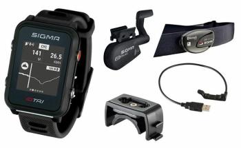 Sigma Monitor ritm cardiac iD.TRI SET Black 24250