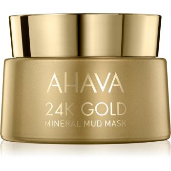 AHAVA Mineral Mud 24K Gold mască minerală de nămol cu aur de 24 de karate 50 ml