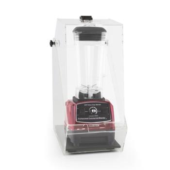 Klarstein Herakles 2G Stand Mixer rosu cu Cover 1200W 1.6 PS 2 litri, protecție 32000 U / min zgomot BPA-free