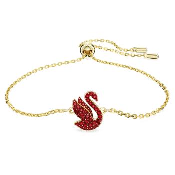 Swarovski Brățară fermecătoare placată cu aur cu lebădă Iconic Swan 5656841