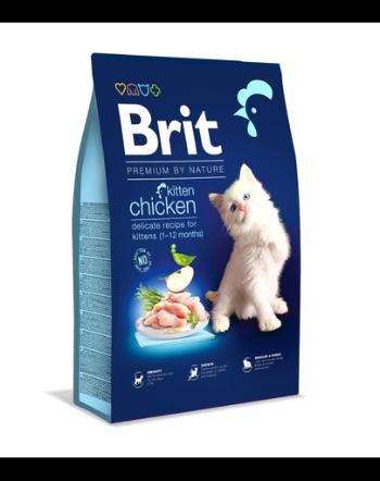 BRIT Cat Premium by Nature Kitten chicken Hrana uscata pentru pisoi sau pisici gestante, cu pui 1,5 kg