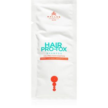 Kallos Hair Pro-Tox sampon cu keratina pentru păr uscat și deteriorat 20 ml