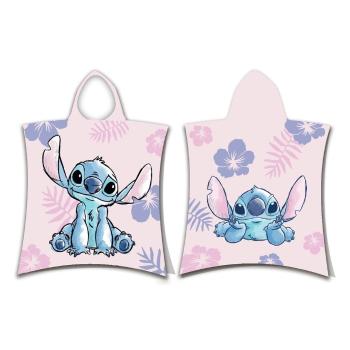 Poncho pentru copii roz deschis din bumbac Lilo and Stitch – Jerry Fabrics