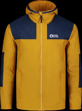 Bărbați ușori jachetă pentru exterior Nordblanc Aventurier galben NBSJM7601_MZU