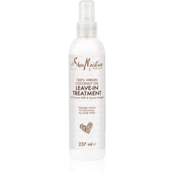 Shea Moisture 100% Virgin Coconut Oil tratament de hidratare fara clatire Spray 237 ml