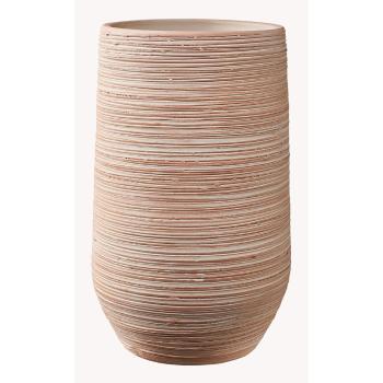 Vază din ceramică Big pots Ravenna, înălțime 30 cm, portocaliu