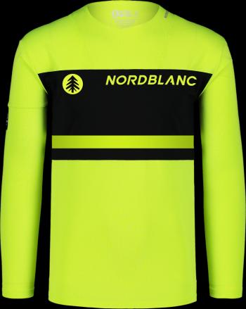 Funcțional pentru bărbați ciclism tricou Nordblanc Singurătate Galben NBSMF7429_BPZ