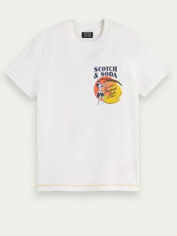 Scotch & Soda Tricou pentru copii Alb