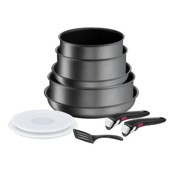 Set de vase pentru gătit 10 buc. din aluminiu Ingenio Daily Chef On – Tefal