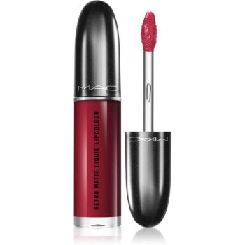 MAC Cosmetics Retro Matte Liquid Lipcolour ruj lichid mat culoare Dance with Me 5 ml