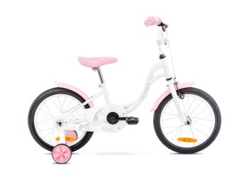 Bicicleta pentru copii Romet Tola 16 S/9 Alb/Turcoaz 2021