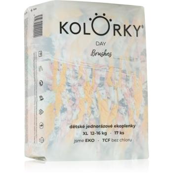 Kolorky Day Brushes scutece ECO marimea XL 12-16 Kg 17 buc