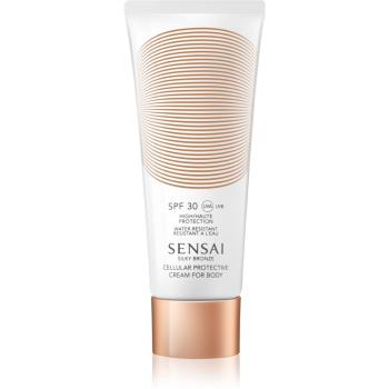 Sensai Silky Bronze Anti-imbatranire protectie solara SPF 30 150 ml