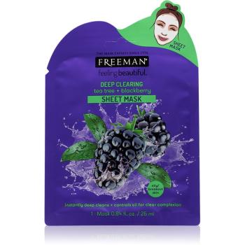 Freeman Feeling Beautiful mască cu efect de curățare 25 ml
