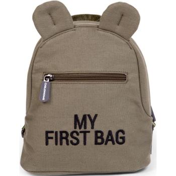 Childhome My First Bag Canvas Khaki rucsac pentru copii 23 x 7 x 23 cm 1 buc