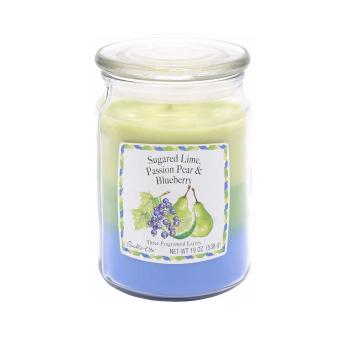 Candle Lite Lumânare mare parfumată Lime & Pear & Blueberry 538 g