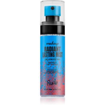 Rude Cosmetics Radiant Lasting Mist spray pentru fixare și strălucire 60 ml