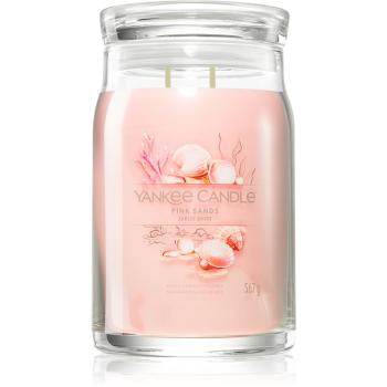 Yankee Candle Pink Sands lumânare parfumată Signature 567 g