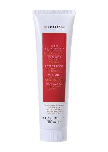 Korres Cremă exfoliantă delicată pentru piele Wild Rose (Exfoliating Cleanser) 150 ml