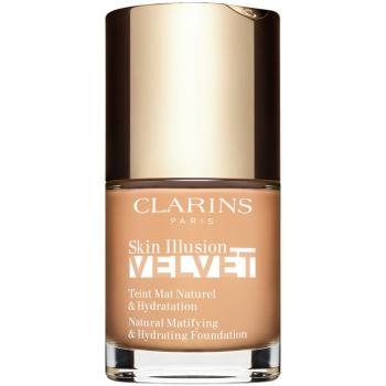 Clarins Skin Illusion Velvet machiaj lichid cu un finisaj mat cu efect de nutritiv culoare 107C 30 ml