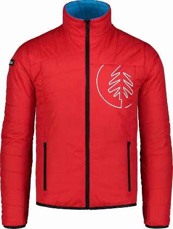 Pentru bărbați cu două fețe jachetă sport Nordblanc Neon roșu NBWJM7519_MOC
