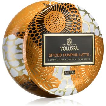 VOLUSPA Japonica Holiday Spiced Pumpkin Latte lumânare parfumată în placă 113 g