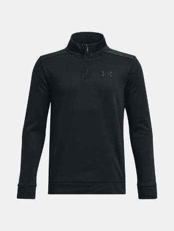 Under Armour UA Armour Fleece 1/4 Zip Hanorac pentru copii Negru